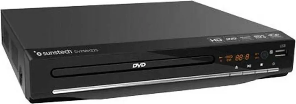 Lecteur DVD Sunstech DVPMH225BK avec Sortie HDMI et Port USB Lecteur Multimédia