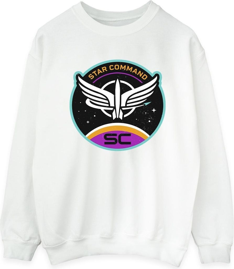 Disney - "Lightyear Star Command" Sweatshirt für Damen BI25060 (XL) (Weiß)