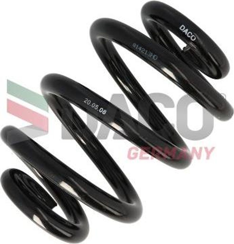 DACO Germany 814213HD Fahrwerksfeder OE 7H0511115E kompatibel mit Multivan V, Transporter V