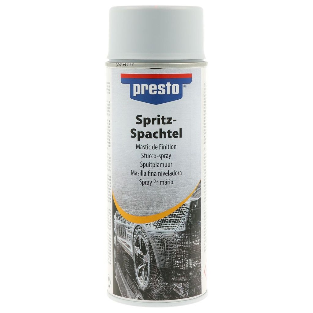 presto Spritzspachtel Grau 400 ml - Acryl Füller Spray Produktbild 