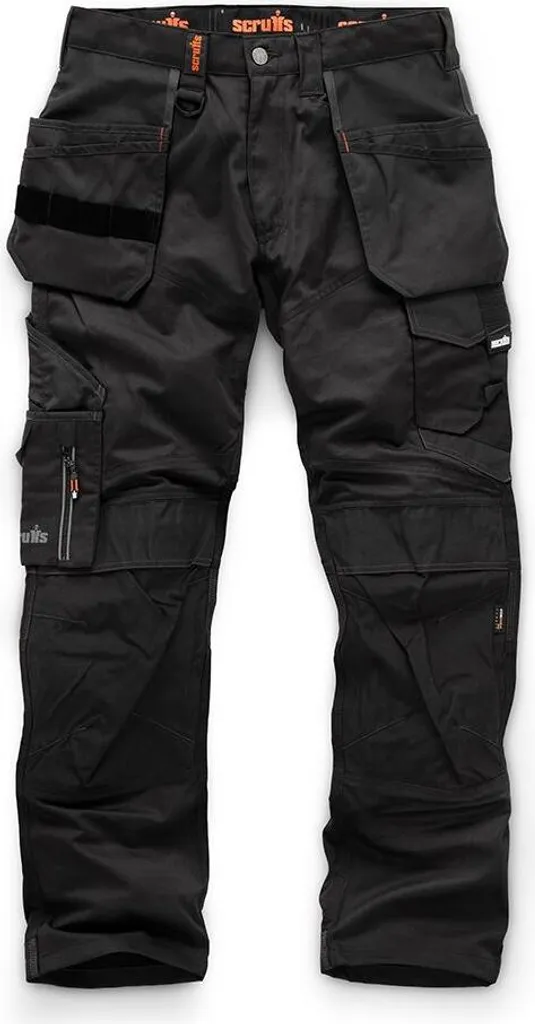 Pantalon de protection professionnel Trade noir en taille 44 régulier