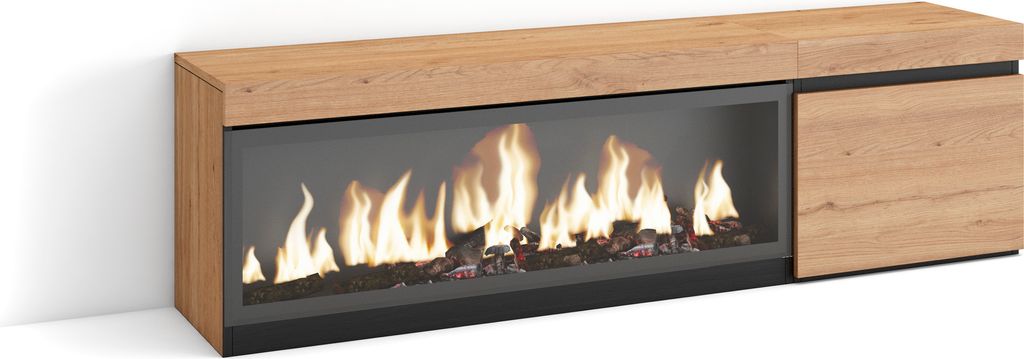 COZY Mobile TV Soggiorno, 158x35x45cm, Per TV fino a 65, Immagine del prodotto 