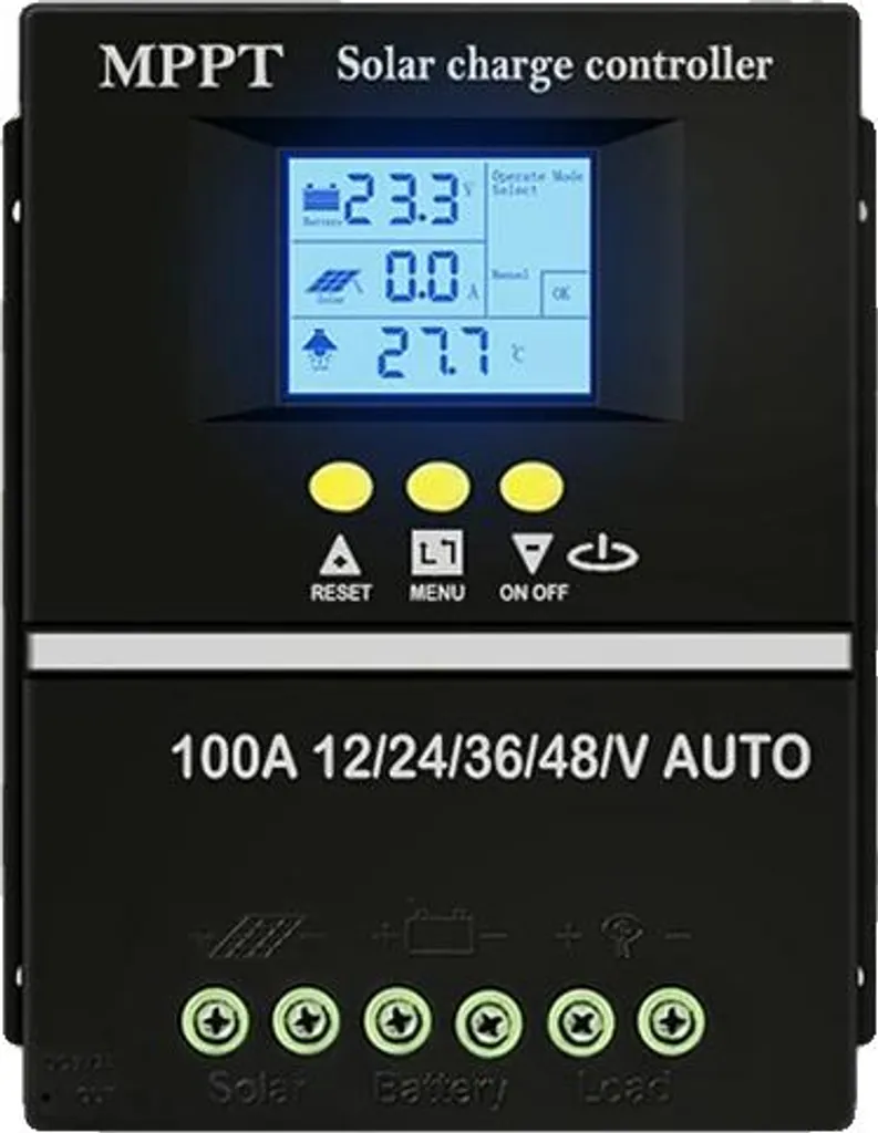 Regolatore solare, tecnologia MPPT, doppia porta USB, 60A, 12V 24V 36V 48V