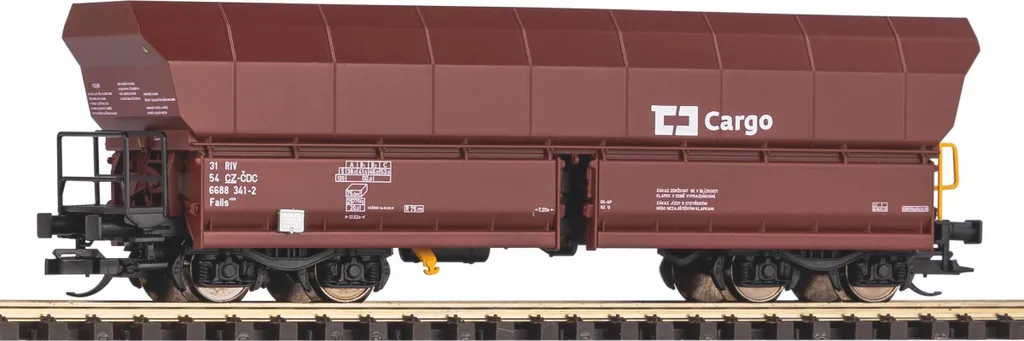 Wagon de vrac Falns CD Cargo VI Piko 47747 TT : matériel de fret réaliste