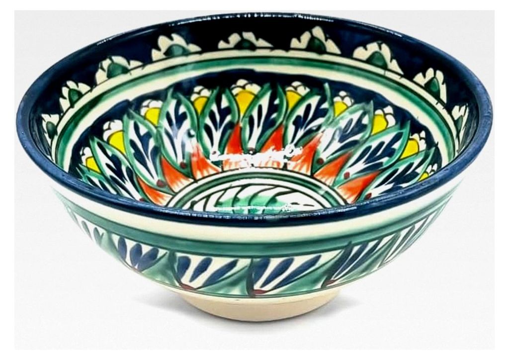 Schale Kosa Mechtob - Orientalischer Teller Servier-Schale handbemalt