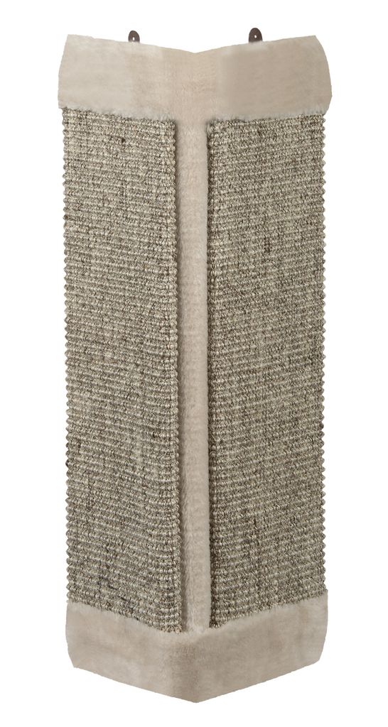 Nobby Kratzecke mit Plüsch 61 x 32 cm grau