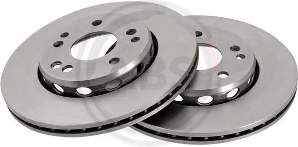 Disque de frein ventilé avant pour Mercedes Classe E de type W124