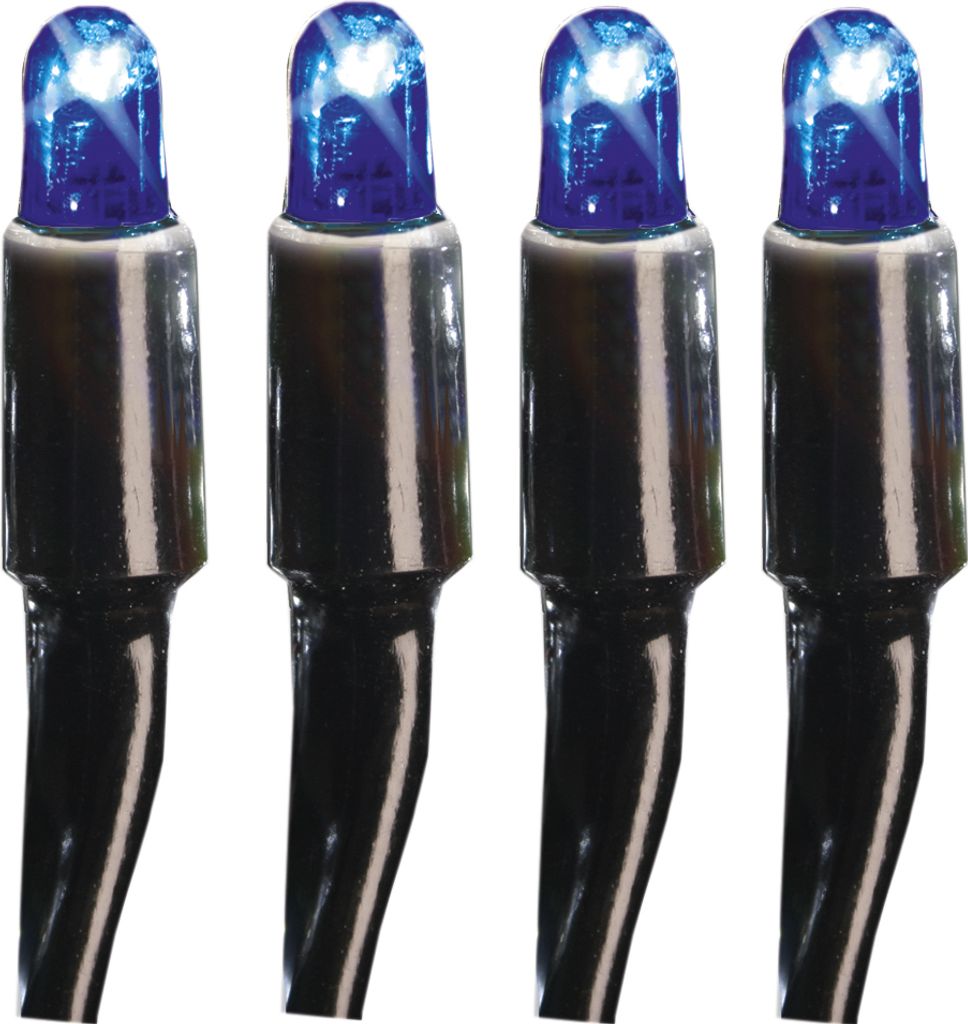 Best Season System LED "Curtain-Extra" 102teilig Birnchen: blau, 1 x2 m, outdoor, 465-59