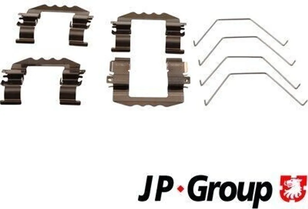 Kit de freinage anti-vibration et anti-bruit JP GROUP 3164002810 avant