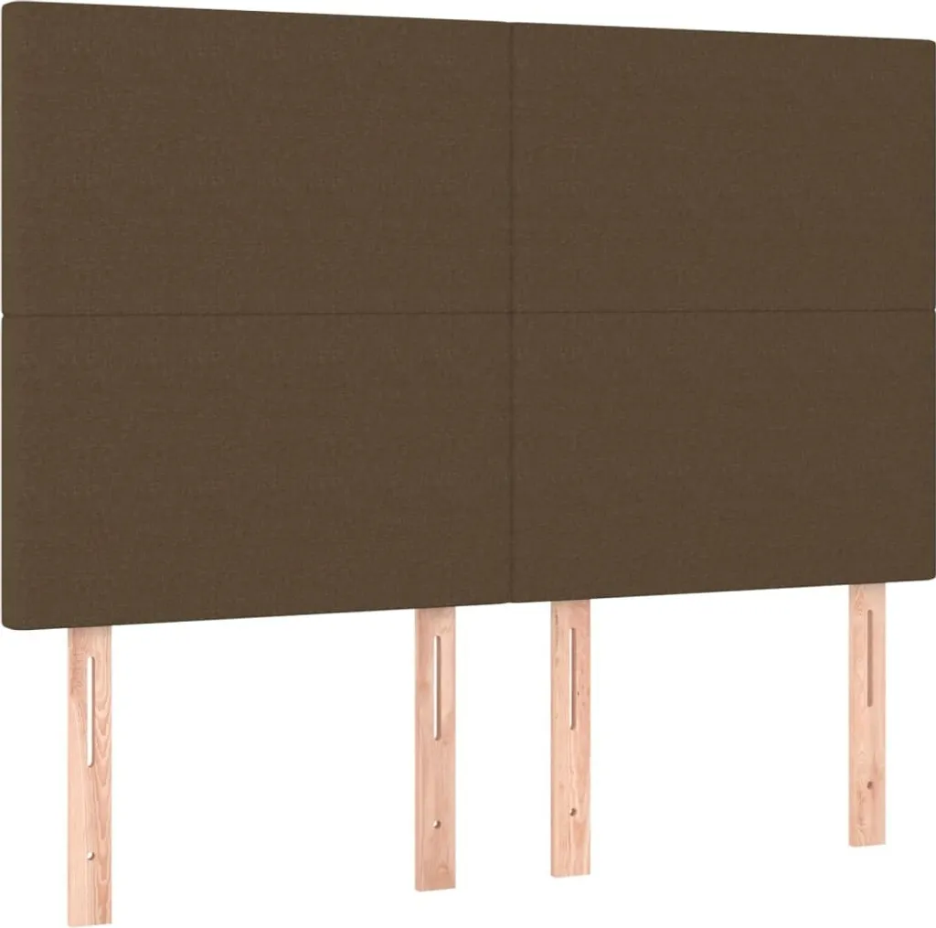 SYFAX™ Testiera Letto Tessuto Marrone 144 cm - Look Cozy & Moderno