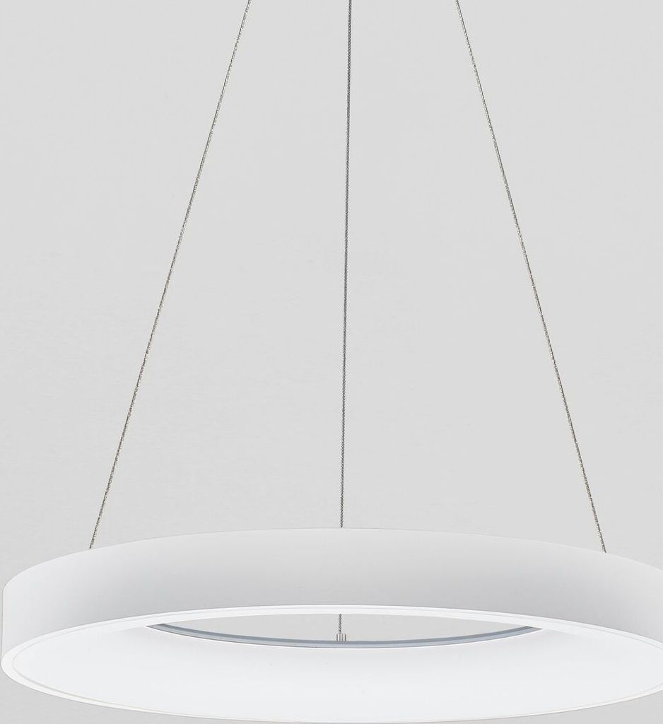 Nova Luce RANDO THIN LED Pendelleuchte Weiß 50W Neutralweiss 120x60cm dimmbar 9453450
