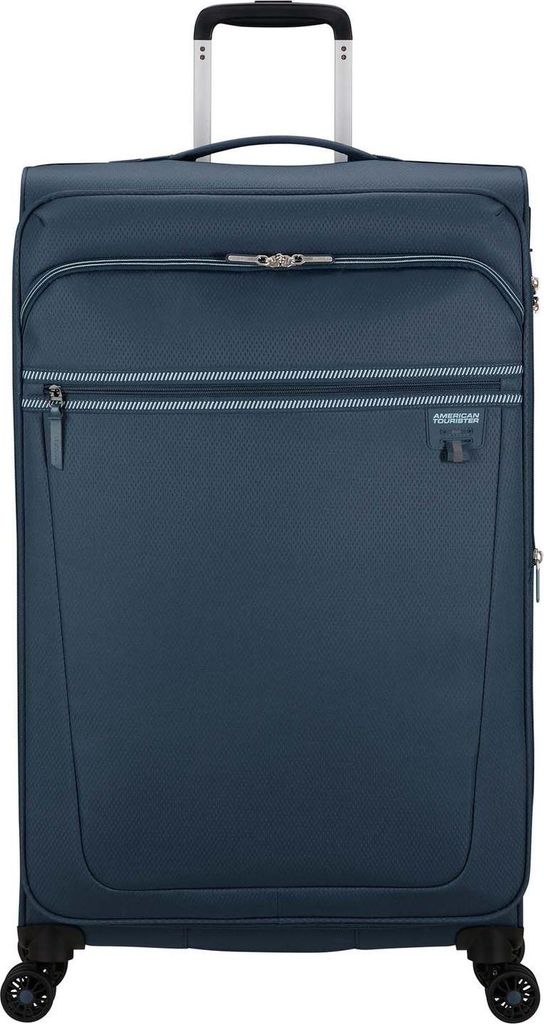 American Tourister Trolley Aerospin Spinner EXP Indigo blau 80cm