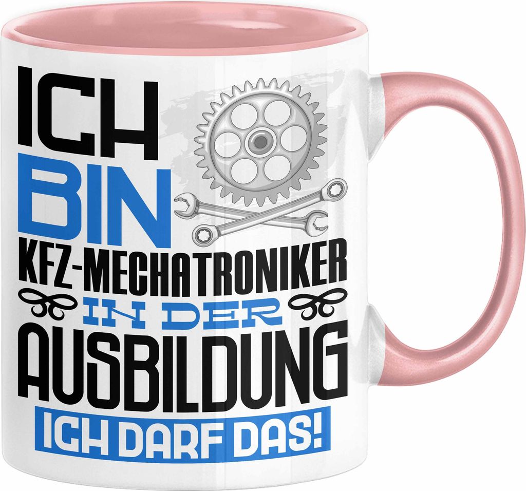 Kfz-Mechatroniker Ausbildung Tasse Geschenk Ich Bin Produktbild 