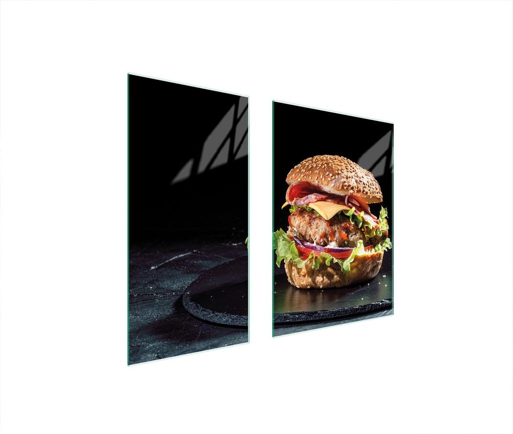 Glasschutzplatte 75X52 Hamburger