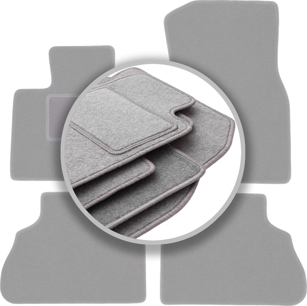 Autoteppiche aschgrau für: BMW X5 G05 SUV (2018-)