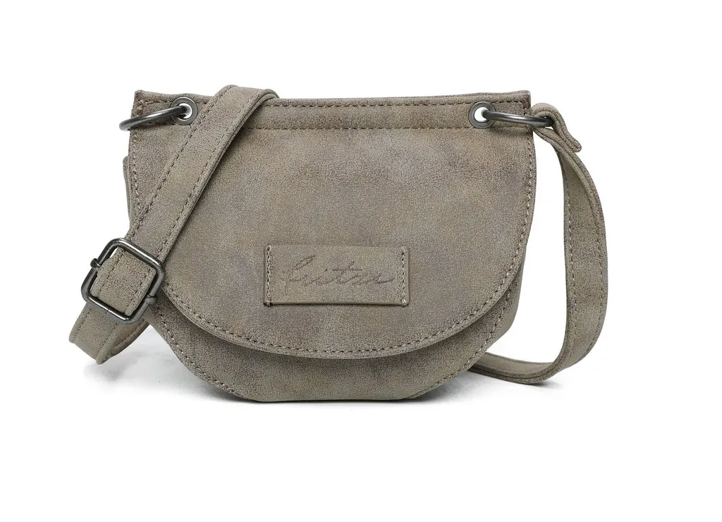 Borsa Crossbody Fritzi aus Preußen Fritzi44 Old Wood Vintage Brown