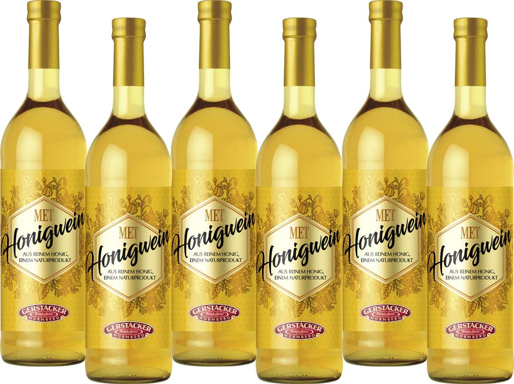Gerstacker Met-Honigwein (6 x 0,745 l) Produktbild 