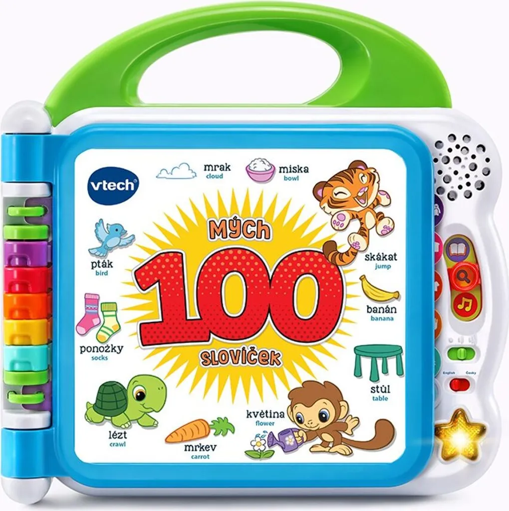 Cadeau Éveil Bébé : Livre Wiky Meine 100 Wörter pour le Vocabulaire