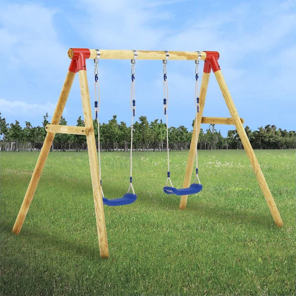vidaXL Schaukel-Set 230x130x166 cm Kiefernholz Produktbild 