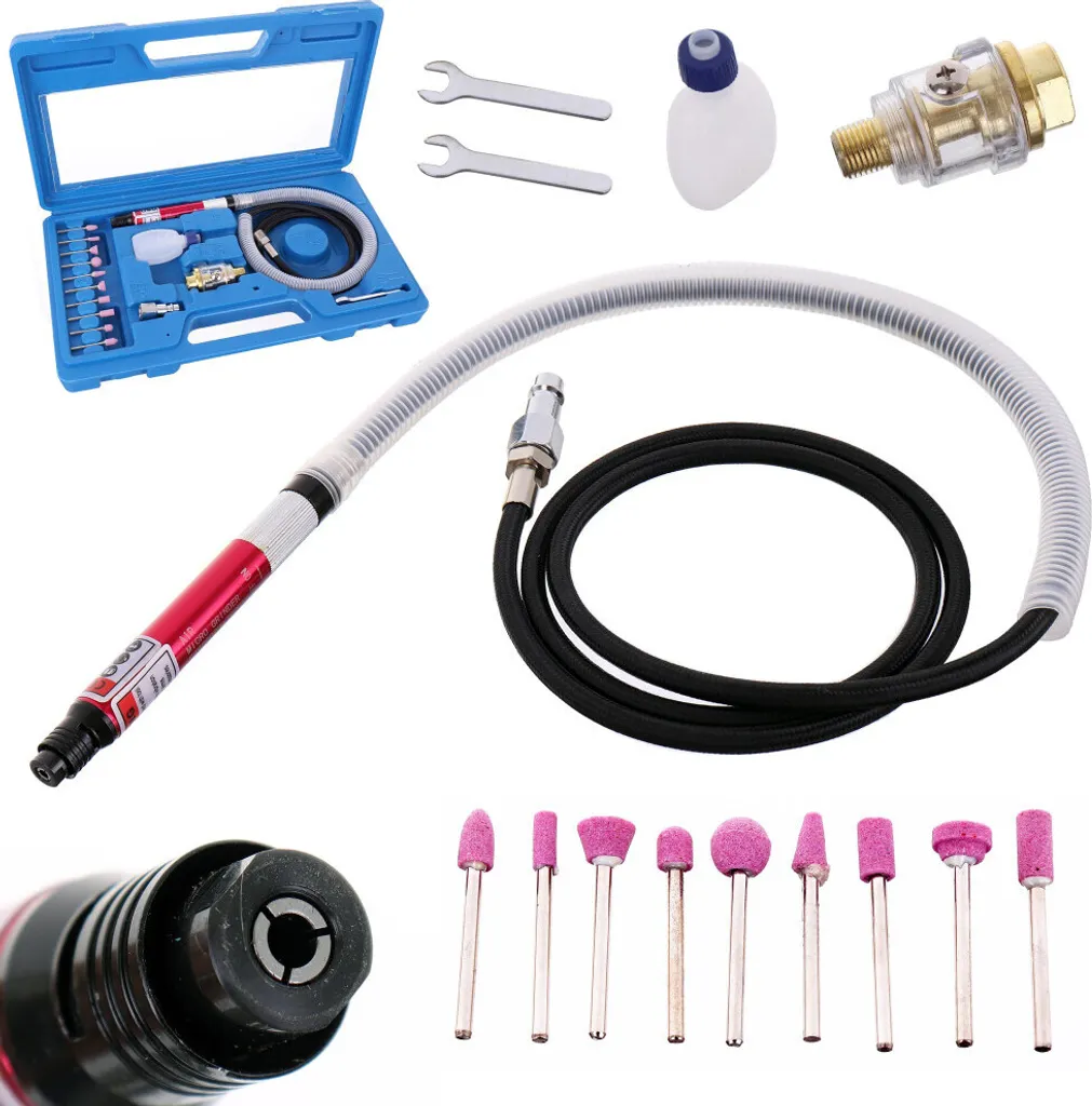 Smerigliatrice Pneumatica a Penna Rotake RT-1211K2 - Mandrino 3mm Kit