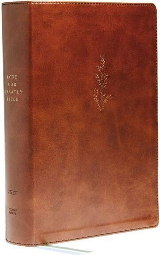 Young Women Love God Greatly Bible: A Soap Method Study Bible (Net, Brown Leathersoft, Comfort Print)