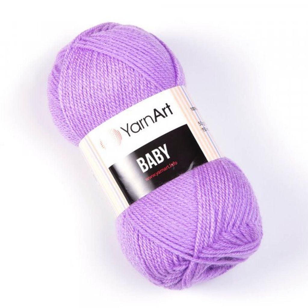 Yarn Art Baby 9560 Lilac Pletacia priadza Obrázok produktu 
