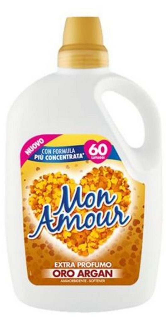 Płyn do płukania Ammorbidente Mon Amour Oro Argan 3l - Zdjęcie produktu 