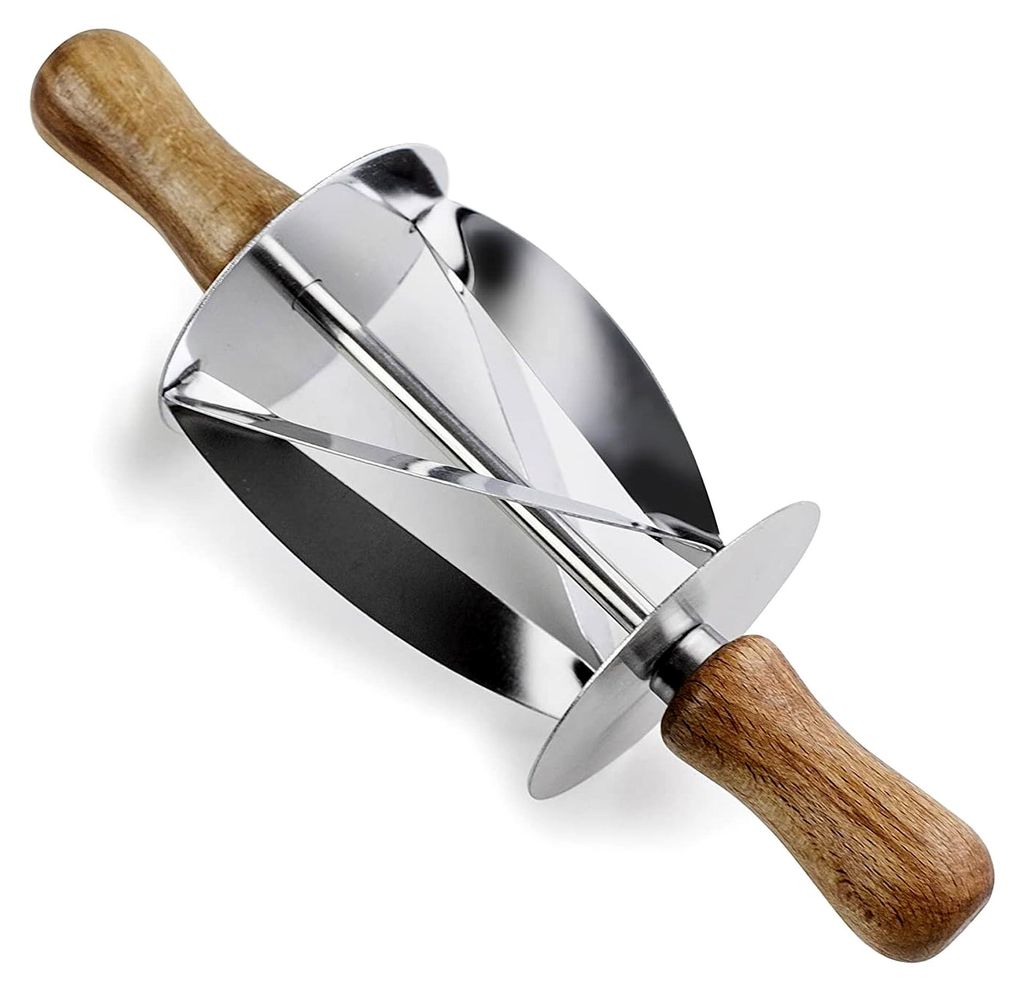 Holzgriff für Croissants, mehrfarbig, Einheitsgröße