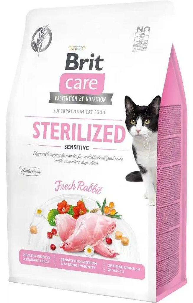Brit Care Cat GF Sterilized Sensitive 2kg Produktbild 