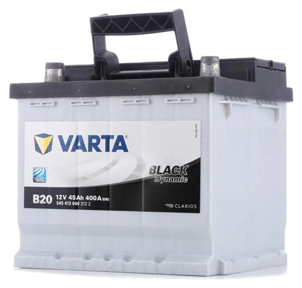 Batterie Varta Dynamic SLI 45Ah 12V 400A B20 pour démarrage performant - 12