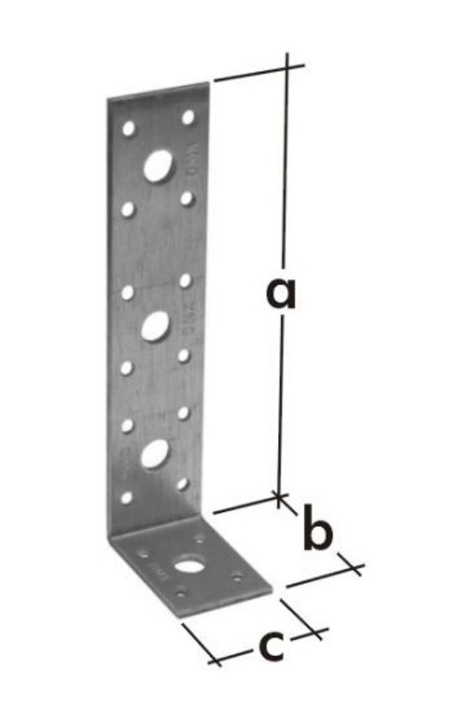 Łącznik kątowy 150x50x35mm ocynkowany kątownik krzesełkowy Zdjęcie produktu 