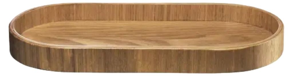 ASA Tablett, oval 23 x 11 cm, H. 2 cm, Eiche Produktbild 
