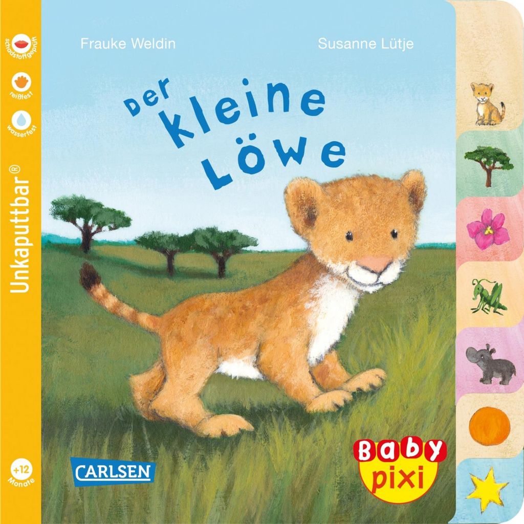 Baby Pixi (unkaputtbar) 104: Der kleine Löwe Produktbild 