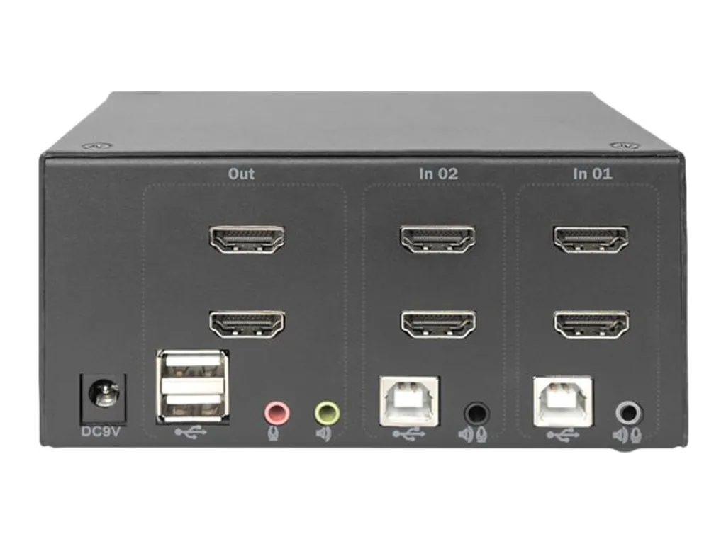 Commutateur KVM 4K Ultra HD Dual Display HDMI - Résolution 60Hz Fluide