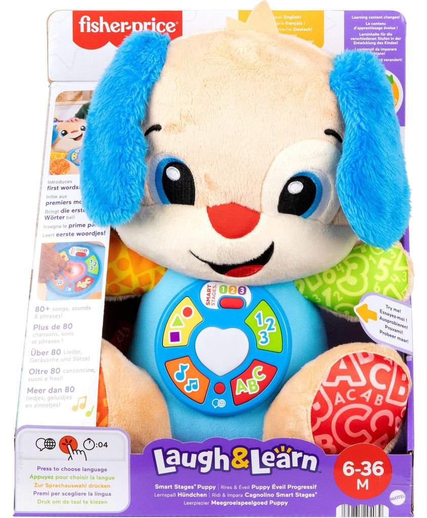 Mattel JFD20 - Fisher-Price Cucciolo divertente da imparare Immagine del prodotto 