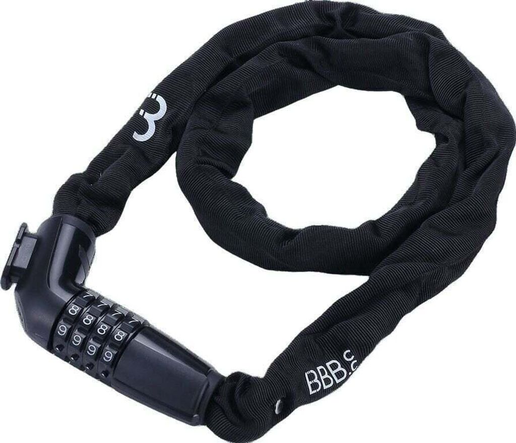 BBB CodeLink Chain Cable 5 x 1000mm Black Kette-Schloss