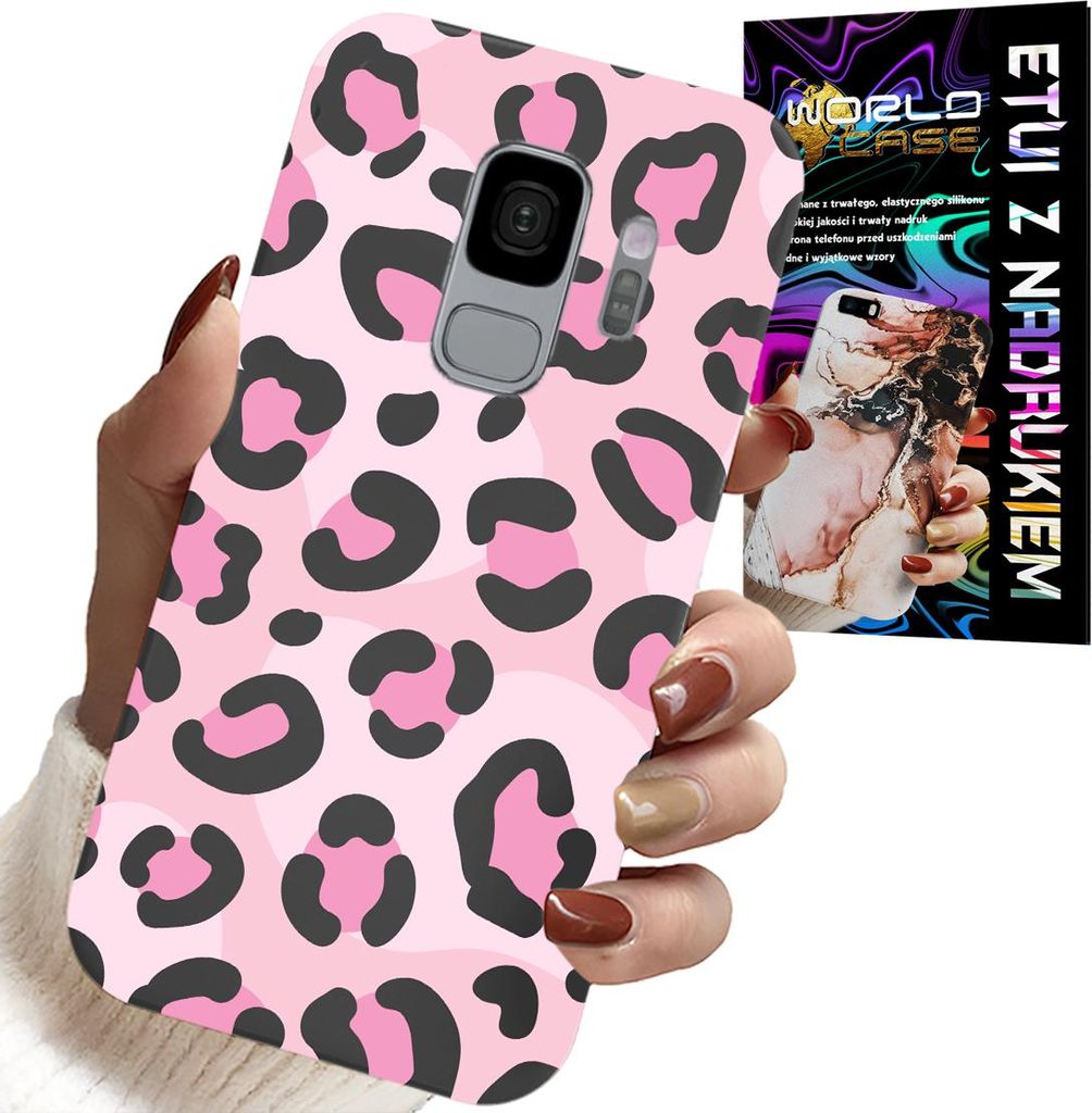 Fall Für Samsung Galaxy S9 - Rosa Leopard Drucken Feminine Designs