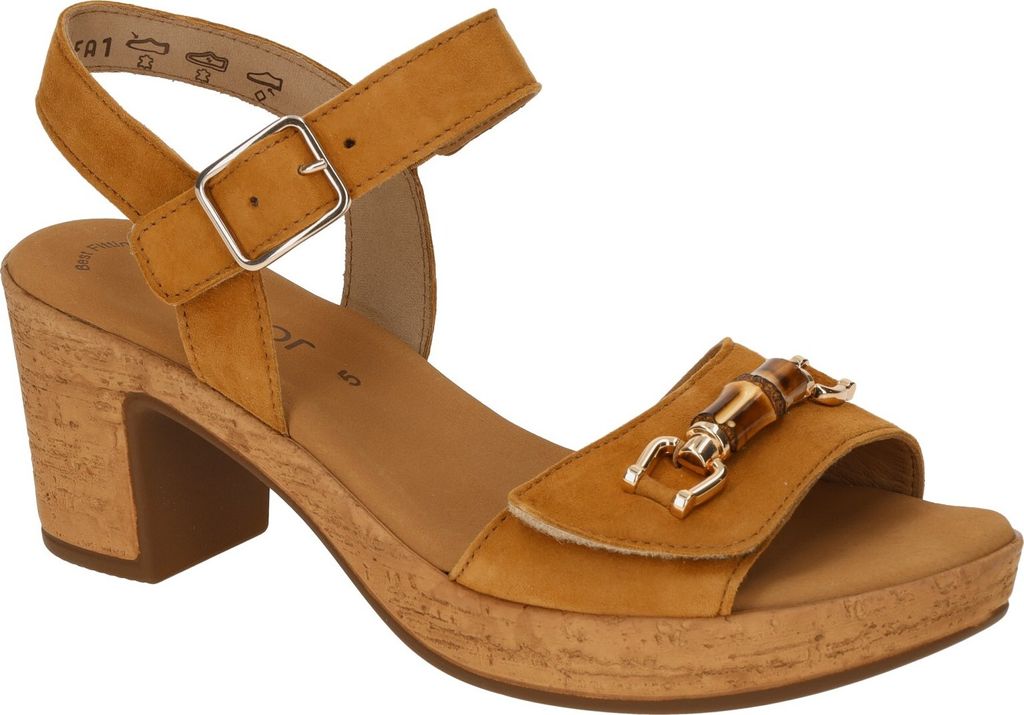 Gabor 44.765 Damen Sandalette - Riemchen Sandalen braun Produktbild 