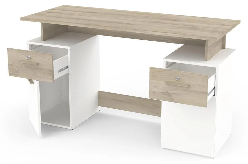 Bureau Double Caisson Platon : Solution Rangement pour Bureau Ordonné - 6