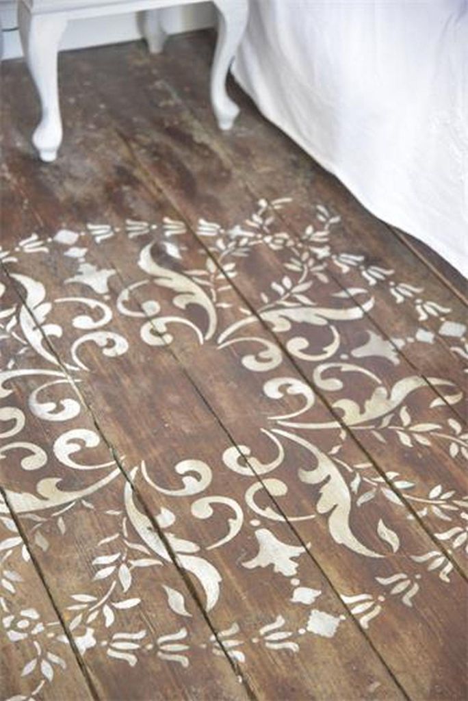 Vintage Motivschablone „Filigree Motif 7“ 60x60 cm – Produktbild 