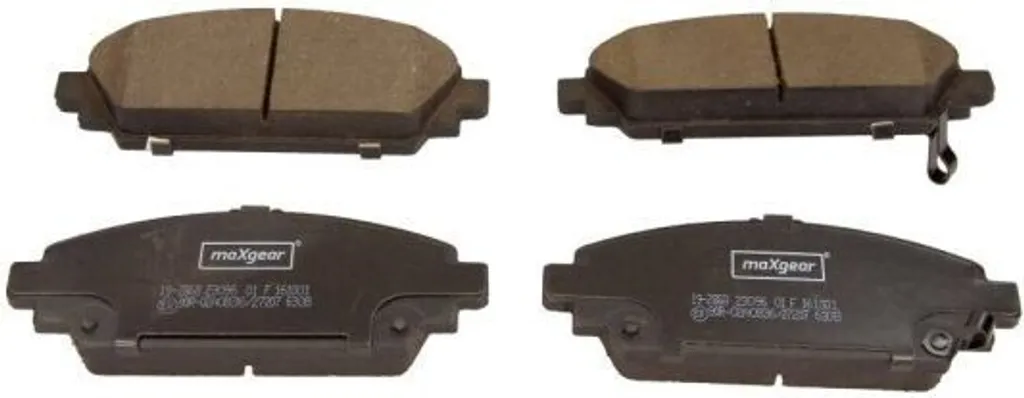 Plaquettes de frein avant pour entretien Honda Civic VII et Accord VI