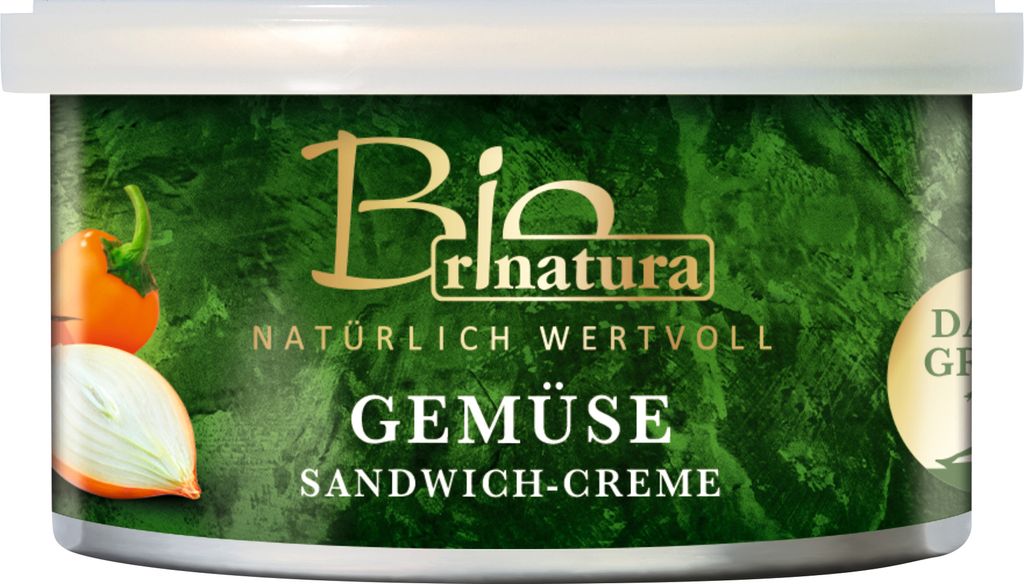 rinatura Sandwich-Creme Gemüse, 125g Produktbild 