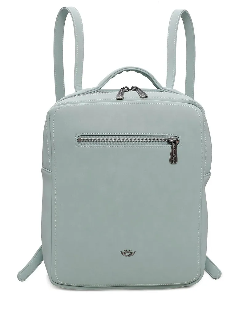 Sac à dos femme bleu turquoise Mattique Fria02 style urbain chic
