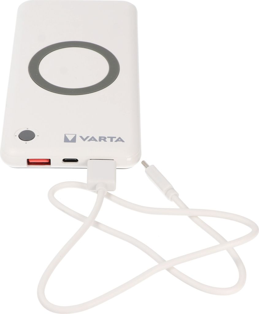 VARTA Zusatzakku "Wireless Power Bank" 10.000 mAh weiß Produktbild 17