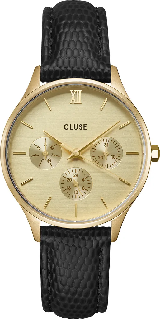Cluse CW10705 Orologio Donna Nero e Oro - Accessorio Quiet Luxury