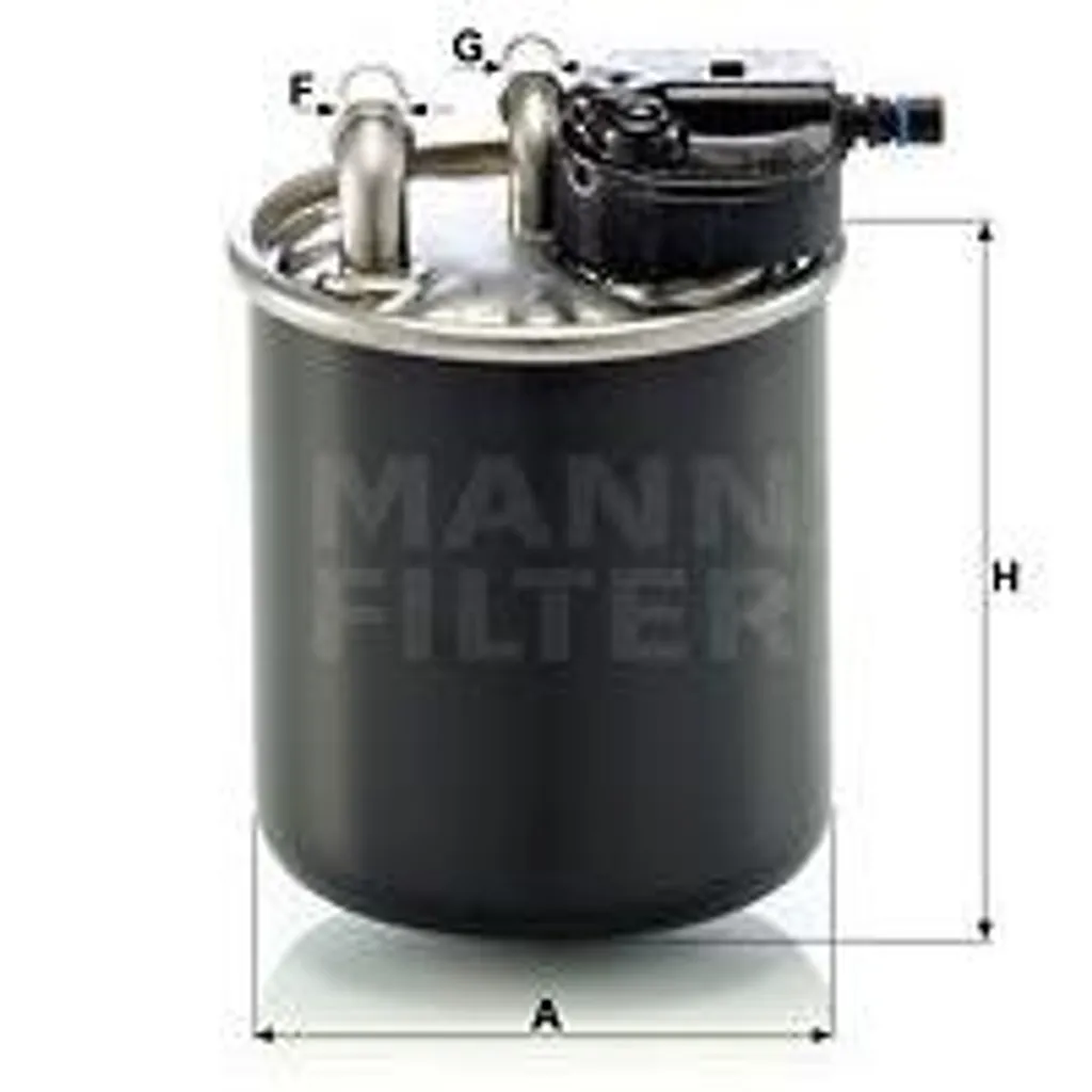 Filtre à carburant entretien Mercedes Classe A B CLA GLA MANN WK 820/21