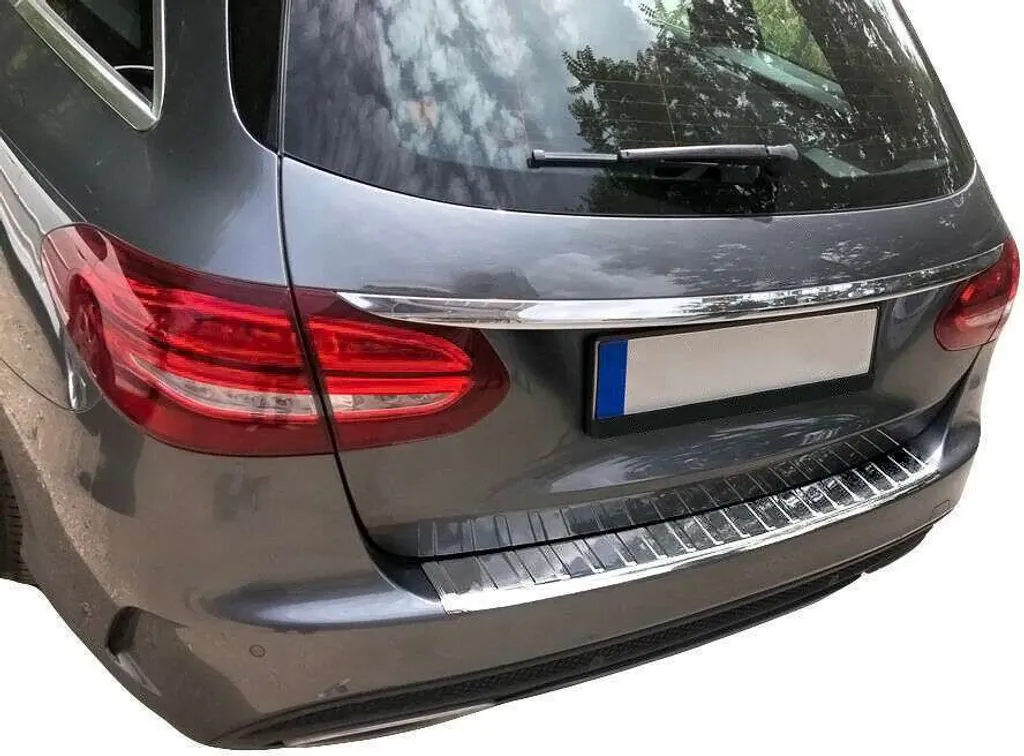 Protection Pare-chocs Arrière Inox pour Mercedes Classe C Break S205