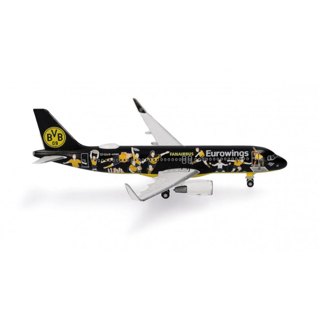 A320 Eurowings "BVB Fanairbus" Productafbeelding 