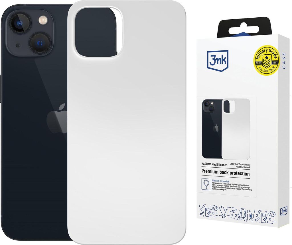 3MK Hardy MagSilicone Apple iPhone 14 Plus weiß