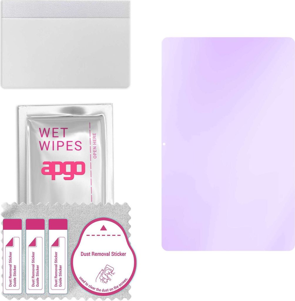 apgo Hybrid Schutzglas, kompatibel mit Teclast T50, Anti-Blue, 9H Härte, toller Ersatz für Hartglas, kratzfester Displayschutzglas, Displayschutz...